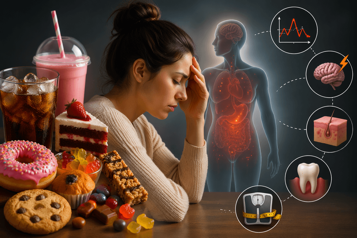 How High-Sugar Foods May Affect Your Body Over Time