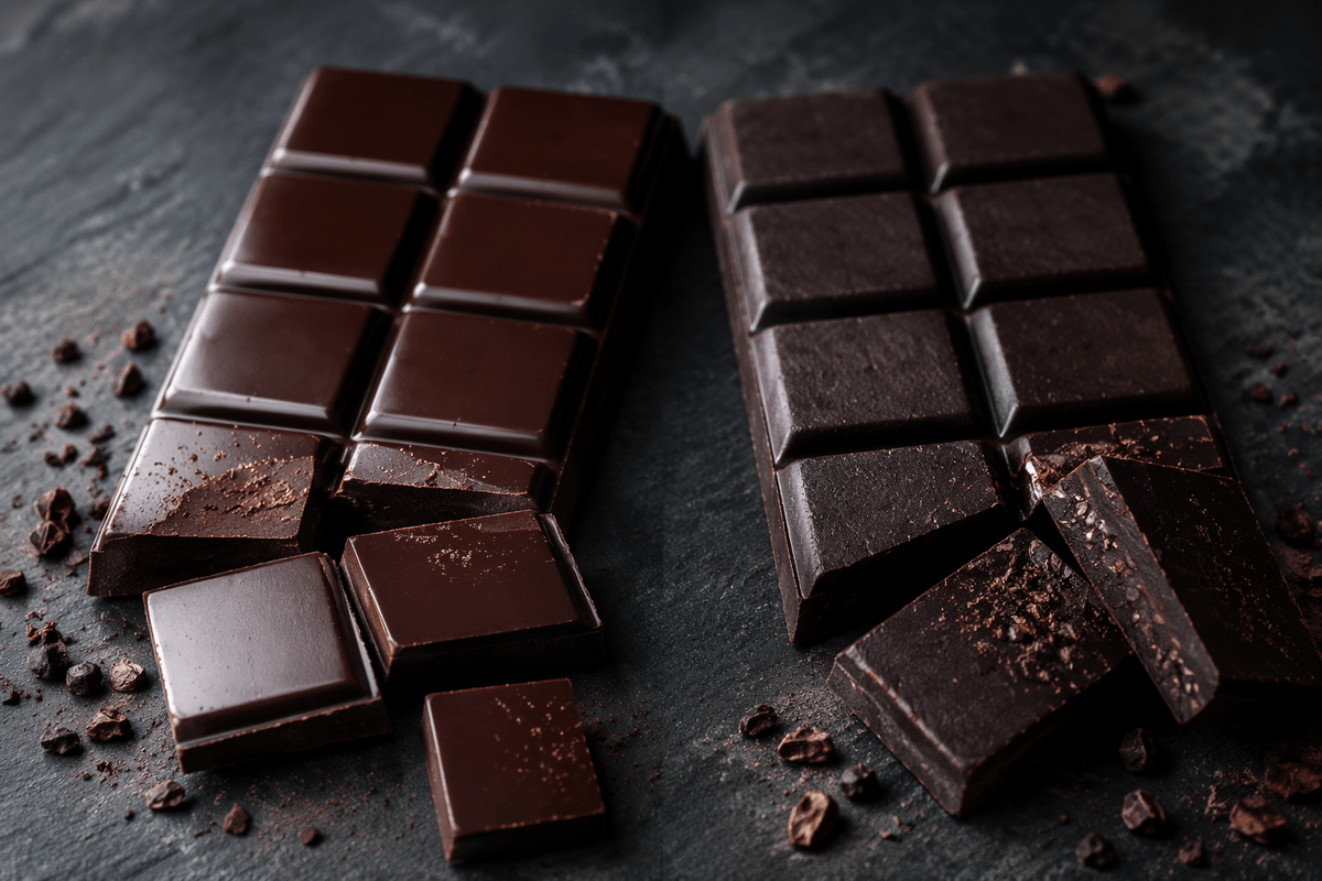 Cocoa percentage changes more than just sweetness