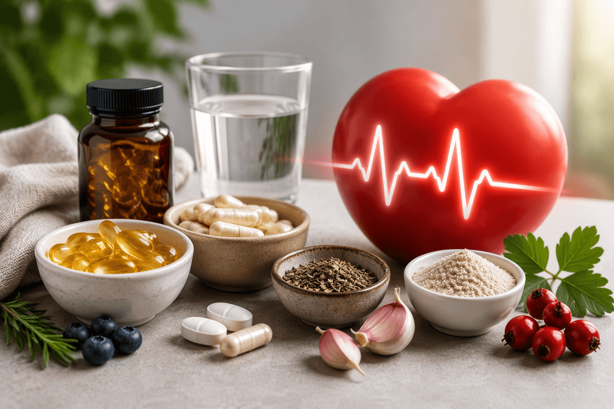Some Supplements Commonly Chosen to Support Everyday Heart Function