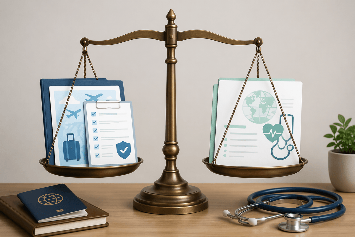 Lock in school, paperwork, and healthcare