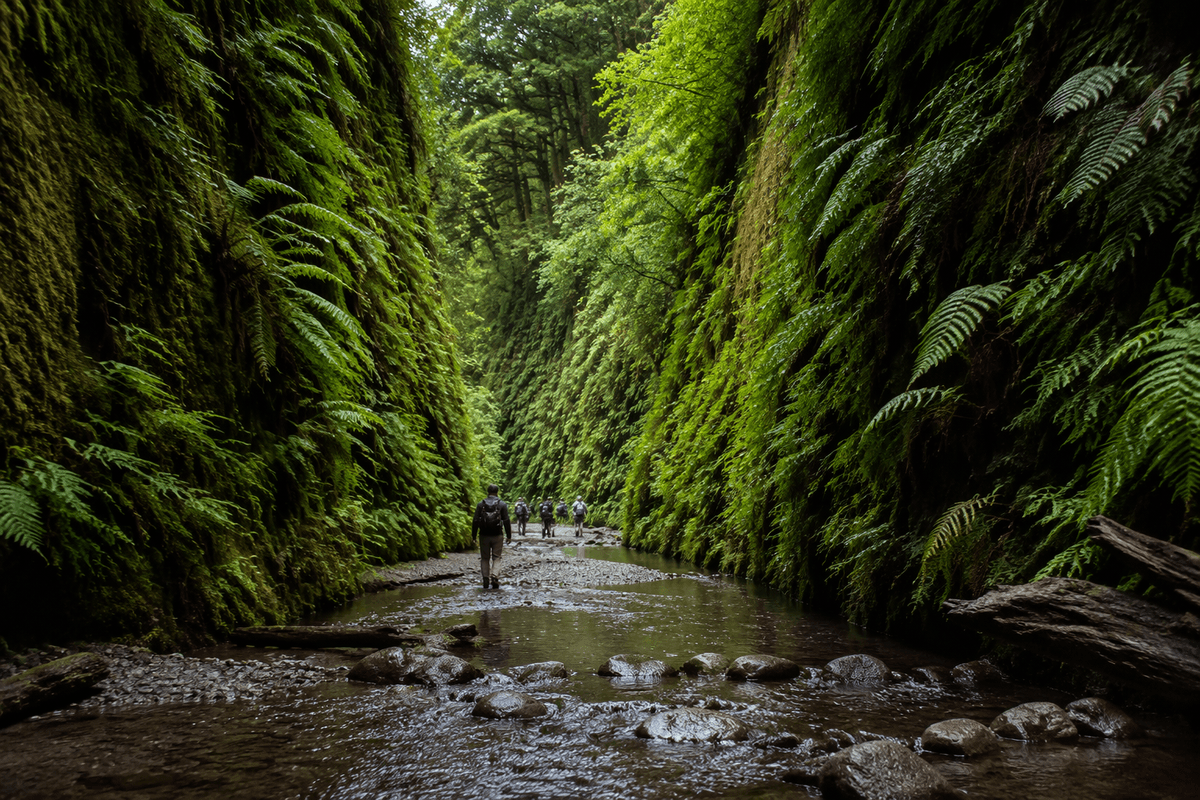 Day 3: Mendocino→Redwoods loop—Must: Avenue of Giants; Opt: Fern Canyon; Skip: long hikes