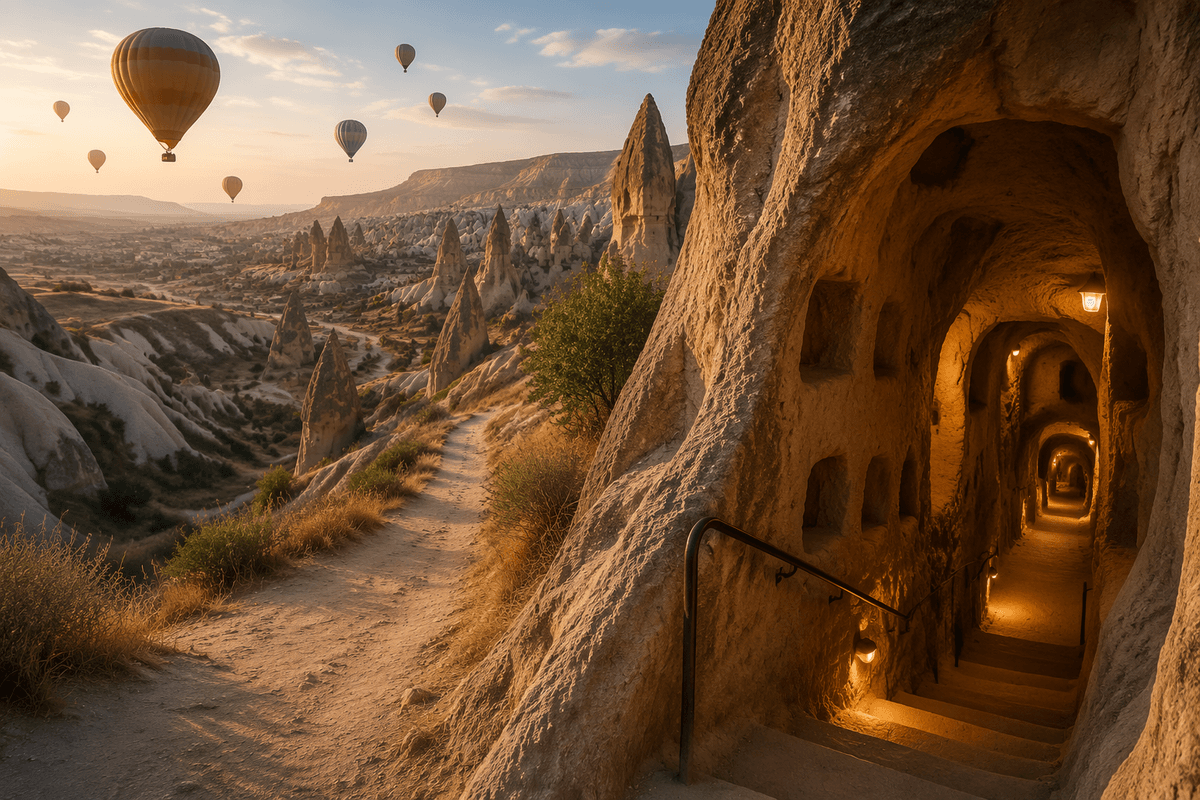 Exploring Cappadocia's Underground Cities and Scenic Valleys