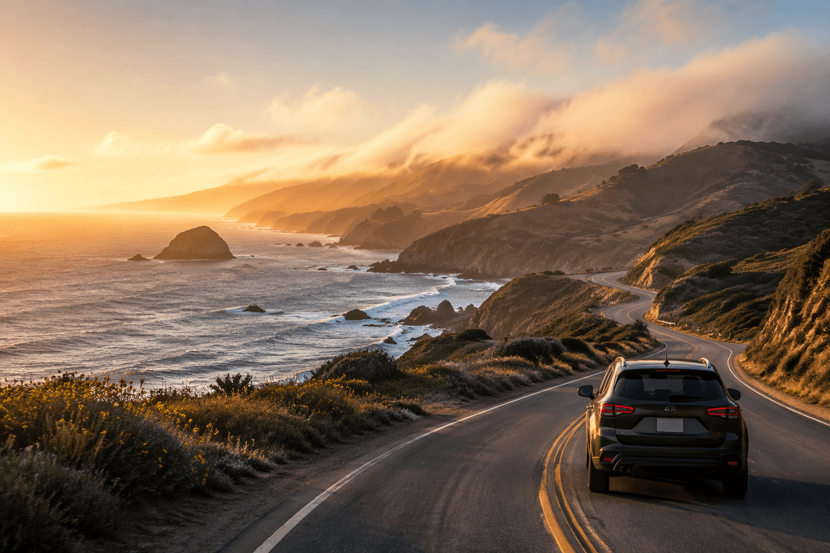 3 Day Northern California Coast Road Trip Itinerary